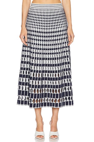 Larken Midi Skirt SIMKHAI