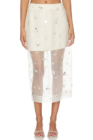 Delilah Midi Skirt SIMKHAI