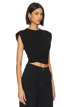 SIMKHAI Estelle Top in Black