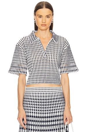 CAMISA PÓLO CROPPED ADLEY SIMKHAI