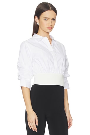 SIMKHAI Stiles Shirt in White