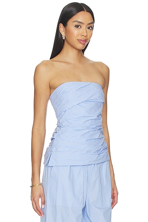 Emerson Ruched Bustier Top SIMKHAI