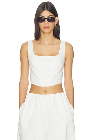 CLIO COTTON BUSTIER 탑 SIMKHAI