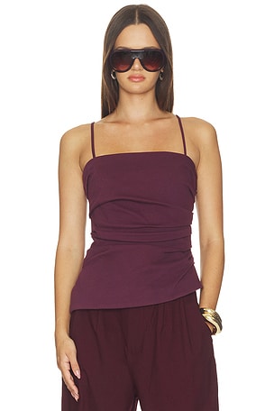 Emerson Ruched Bustier Top SIMKHAI