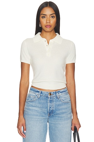 Twila Short Sleeve Polo SIMKHAI