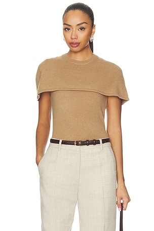 Yuki Short Sleeve Cape Top SIMKHAI