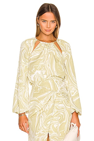 Tia Tie Neck Blouse SIMKHAI