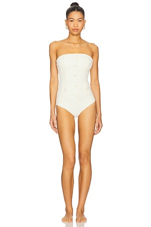 Natalie Strapless One Piece Swimsuit SIMKHAI