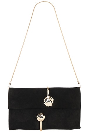 Amaya Suede Clutch SIMKHAI