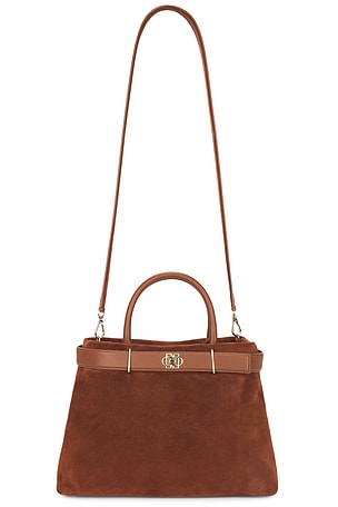 Roan Suede Top Handle Tote SIMKHAI
