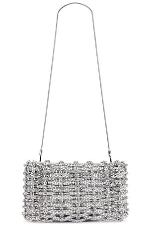 Morgan Wove Rhinestone Clutch SIMKHAI
