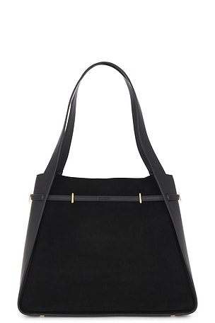 SIMKHAI Cleo Suede Tote Bag in Black