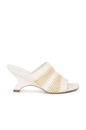 Shadow Mule Raffia Sandal SIMKHAI