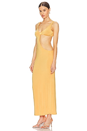 JADE SWIM Neri Dress in Yellow