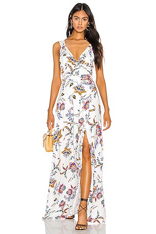 chinese dress ladies The Jetset Diaries Tuscani Maxi Dress