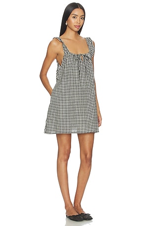 Juillet Lucy Dress in Black,White