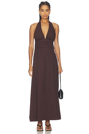 Dolly Halter Maxi Dress Juillet