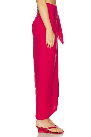 Juillet Paiges Pareo Skirt in Red