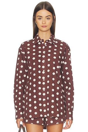 Juillet Josephine Shirt in Brown