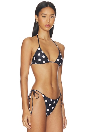 Juillet Hollis Top in Black,White
