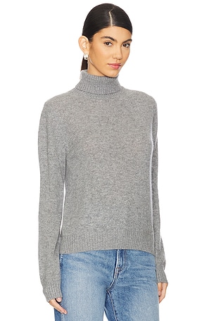 JUMPER 1234 Lightweight Roll Collar in Grey