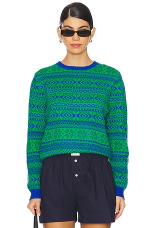 Tonal Fairisle Crew JUMPER 1234