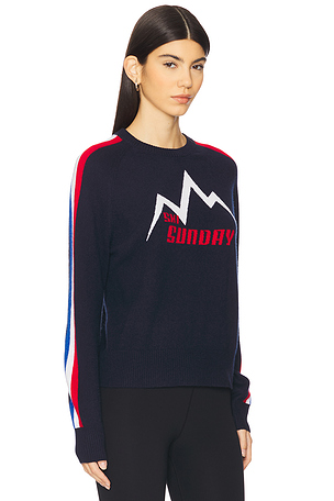 JUMPER 1234 Ski Sunday Sweater in Navy