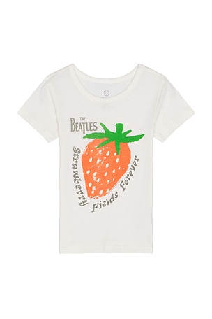 Kids The Beatles Strawberry Fields Forever Tee Junk Food