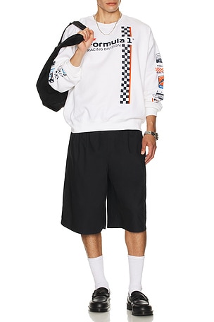 F1 Racing Stripe Sweatshirt Junk Food