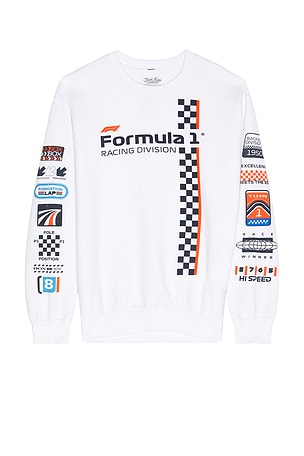 F1 Racing Stripe Sweatshirt Junk Food