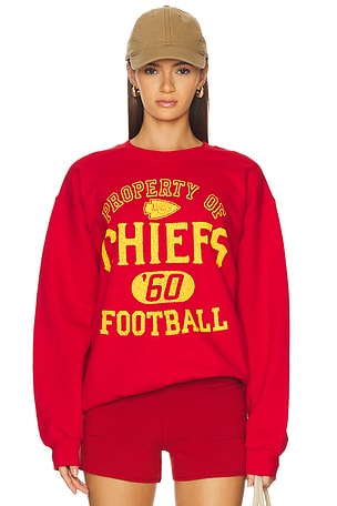 Chiefs Property Crew Fleece Sweatshirt Junk Food