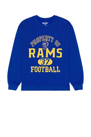 Rams Property Crew Fleece Sweatshirt Junk Food