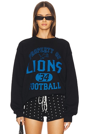 Lions Property Crew Fleece Sweatshirt Junk Food