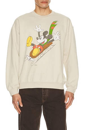 Mickey Sledding Sweatshirt Junk Food