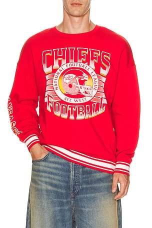 Junk food sudadera chiefs en color Rosa