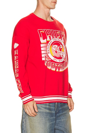 Junk food sudadera chiefs en color Rosa