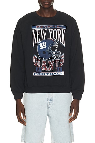 Giants Helmet Crew Fleece Sweatshirt Junk Food