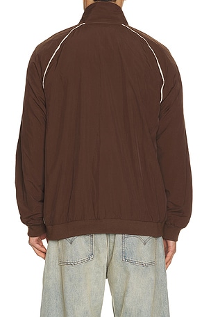 Junk Food Ford Mustang Windbreaker Jacket in Brown