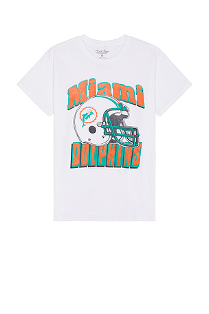 Dolphins Throwback Helmut Tee Junk Food