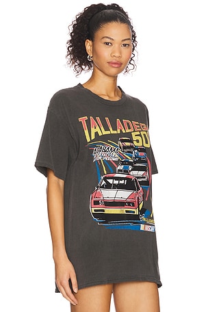 Junk Food Talladega 500 Tee in Charcoal. Size XS. Also