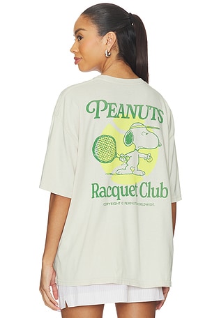 Peanuts Racquet Club Oversized Tee Junk Food