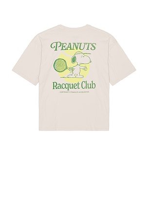 Peanuts Racquet Club Oversized Tee Junk Food