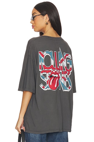 Rolling Stones UK Flag Oversized Tee Junk Food