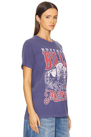 Junk Food Bills Mafia Vintage Tee in Blue