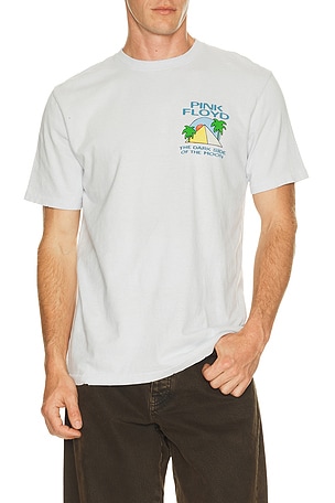 Junk Food Pink Floyd World Tour 1973 Tee in Blue
