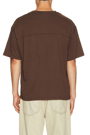 Junk Food Ford Mustang Soccer Jersey in Brown
