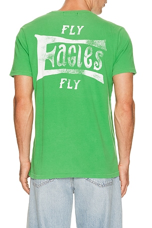 Junk food camiseta eagles en color verde
