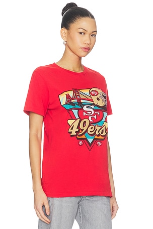 Junk Food 49ers City Edition Vintage Tee in Red
