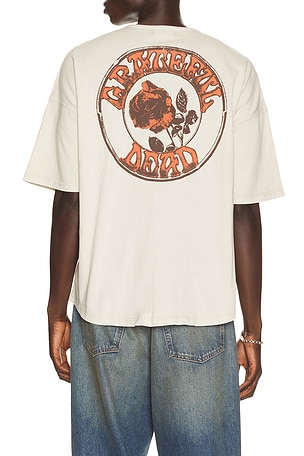 Grateful Dead Rose Baseball Jersey Junk Food