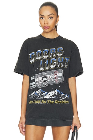 Coors Light As Cold As The Rockies Tee Junk Food